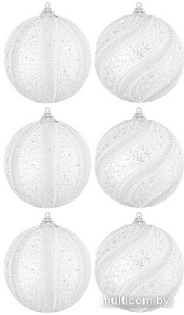 Елочная игрушка Elan Gallery Жемчужины на белом 970107