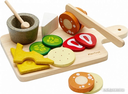 Набор игрушечных продуктов Plan Toys Закуски 3631