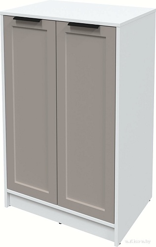 Тумба Интерлиния Концепт Тренд КТ-Т64 (белый платинум/луна)