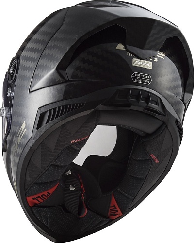 LS2 FF805 Thunder C GP Pro Fim (2XL, черный матовый)