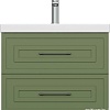 Cersanit Тумба под умывальник Classic 60 69089 (зеленый матовый)