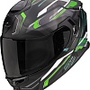 Scorpion Exo Exo-Gt Sp Air Augusta (р. M, черный матовый/серый/зеленый)