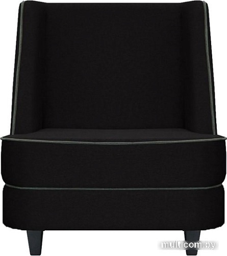 Интерьерное кресло Brioli Рико (рогожка, J22 графит/темные ножки)