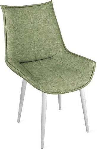 Стул Трия Тейлор К1С исп. 2 (белый матовый/микровелюр Duna Olive)