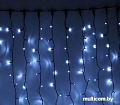 Световой дождь Luazon Занавес 3W Led 1800 (2x9 м, белый) [1080310]