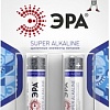Батарейки ЭРА Super Alkaline AA 2 шт.