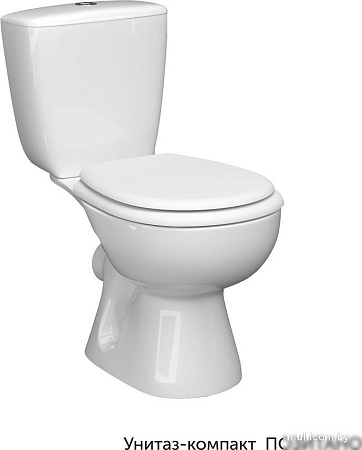 Унитаз напольный Керамин Позитано МС Инкоэр-Б1 (с мягким сидением)