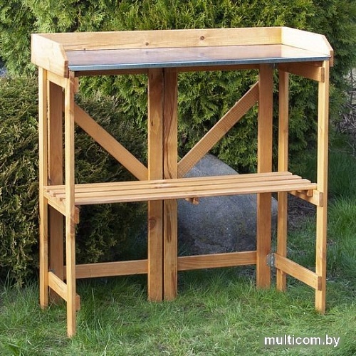 Подставка Диприз Столик складной с цинком Д.7456.2 (сосна)