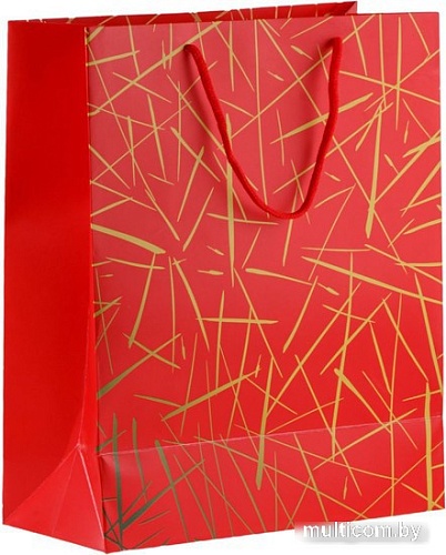 Пакет подарочный Perfecto Linea Emma 47-322603 (красный)