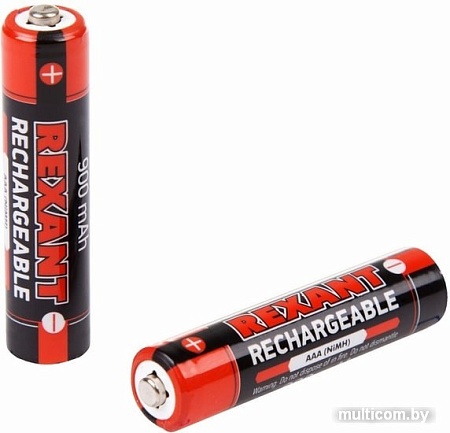 Аккумуляторы Rexant AAA 900mAh 2шт 30-1409