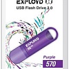USB Flash Exployd 570 32GB (фиолетовый) [EX-32GB-570-Purple]
