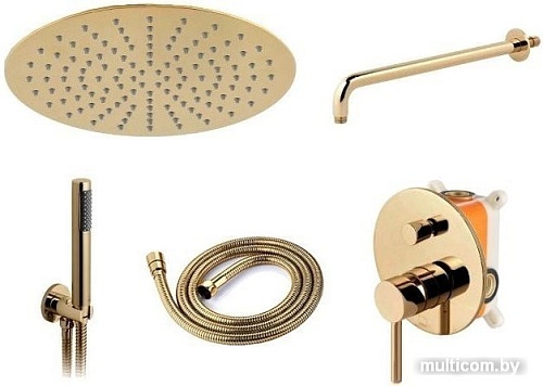 Душевая система Rea Lungo REA-P4110 (золотой)