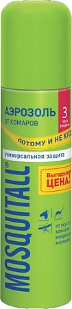 Аэрозоль от насекомых Mosquitall Универсальная защита 150 мл