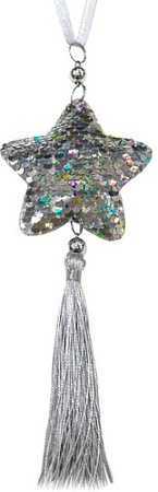 Елочная игрушка Феникс-Презент Радужная звезда 86881