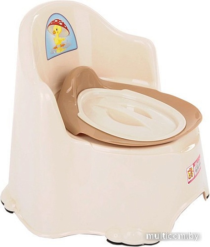 Детский горшок Dunya Комфорт 11111 (кремовый/молочный)