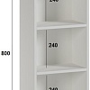 Genesis Мебель Шкаф 240 (белый)