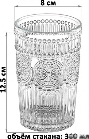 Набор стаканов для воды и напитков Elan Gallery 360182