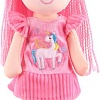 Кукла Maxitoys Лера с розовыми волосами в платье MT-CR-D01202318-35