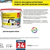 Класс 24 Фасадная 3 кг (белый)