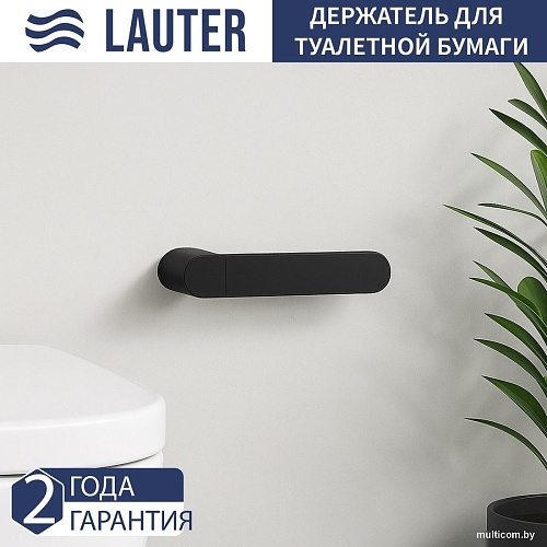 Набор аксессуаров для ванной Lauter 21TS3019 + 21TS3021 + 21TS3013 + 21TS3006 (Matt Black, 4 предмета)