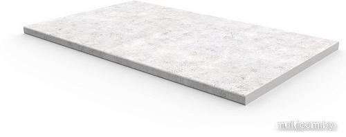 Готовая кухня Интермебель Лион-8 В-1 2.4м (красная глазурь софт/белый софт/лунный камень)