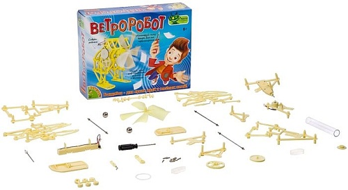 Набор для опытов Bondibon Науки с Буки Ветроробот ВВ3190