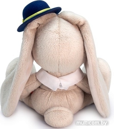 Классическая игрушка Зайка Ми в котелке и манишке 15 см SidX-365