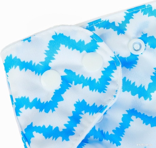 Многоразовый подгузник Крошка Я Зигзаги 10553006 (голубой)