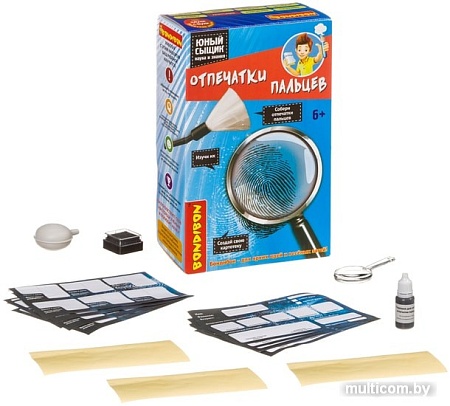 Набор для опытов Bondibon Науки с Буки Отпечатки пальцев ВВ4144