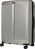 Чемодан-спиннер Fabretti EN9530-28-11 76 см (серебристый)
