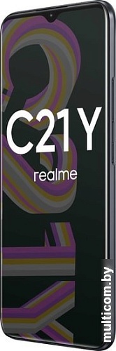 Смартфон Realme C21Y RMX3261 4GB/64GB международная версия (черный)