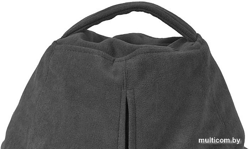 Кресло-мешок Sled Велюр 110x110x160 (антроцит)