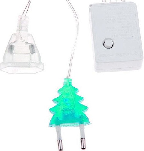 Световой дождь Luazon Led-360 (2x1.5 м, зеленый) [1080465]