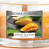 Свеча Aroma Home Scented Candle Mango Ароматическая 115 г
