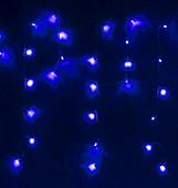 Бахрома Luazon Led-180 (4x0.6 м, синий) [705913]