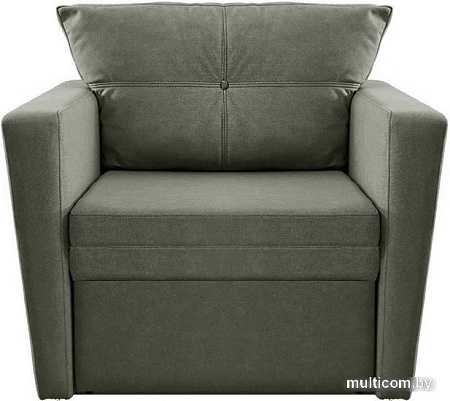 Кресло-кровать Brioli Пино К (рогожка, J20 серый)