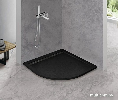 Экран под ванну Cezares Tray-AS-R-90-100-SCR-nero