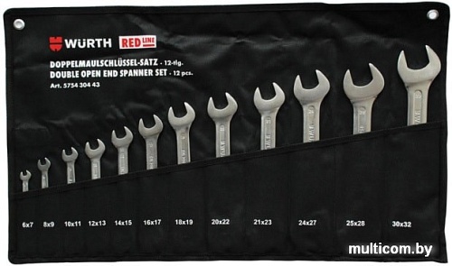 Набор ключей Wurth 575430443 (12 предметов)