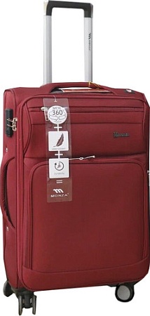 Чемодан Monza 8038# (L, красный)