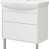 Belux Тумба под умывальник Клермонт Н70-02 (1, белый глянцевый)
