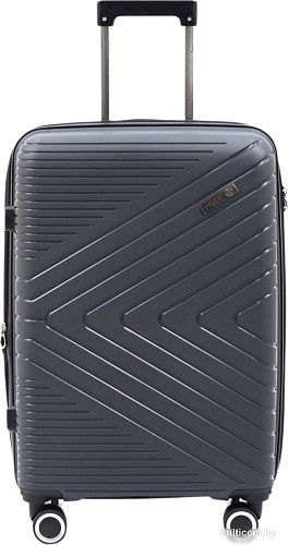 Чемодан-спиннер Pride РР-202 (L, серый)