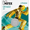 Батарейки Mirex CR1632 литиевая блистер 1 шт. 23702-CR1632-E1