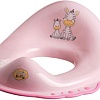 Детская накладка на унитаз Maltex Зебра 6463 (розовый)