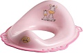 Детская накладка на унитаз Maltex Зебра 6463 (розовый)