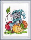 Набор для вышивания Овен Запасливый мышонок 1224