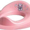 Детская накладка на унитаз Maltex Мишка 2091 (темно-розовый)
