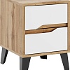 Тумба ЭлиГард Eyva 2S (дуб вотан/белый)