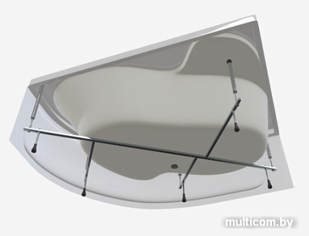 Ванна 1Марка Aura 150x105 L (с каркасом)