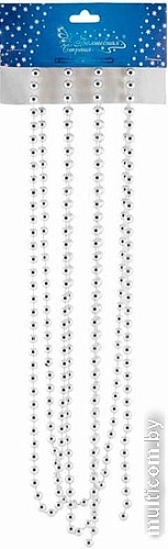 Бусы Волшебная страна Блеск (серебристый)