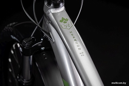 Велосипед Kross Hexagon 4.0 EQ 29 M/18" 2024 (разобранный, серый/графит)